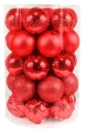 BOMBKI W TUBIE 8 CM KPL. 34 SZT.