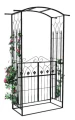 Pergola ogrodowa z bramką 130x39x260cm