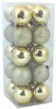 Bombki choinkowe 6cm kpl. 20 szt.