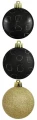 BOMBKI CHOINKOWE 6 CM KPL. 12 SZT. MIX KOLOR