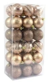 BOMBKI CHOINKOWE 6 CM KPL. 36 SZT.