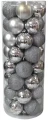 Bombki świąteczne 40szt. kpl. 6 cm