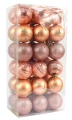 BOMBKI CHOINKOWE 6 CM KPL. 36 SZT.
