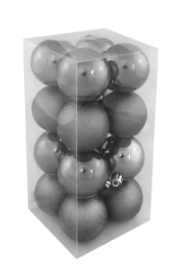 BOMBKI CHOINKOWE 5 CM KPL. 16 SZT.