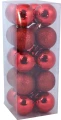 Bombki choinkowe 6cm kpl. 20 szt.