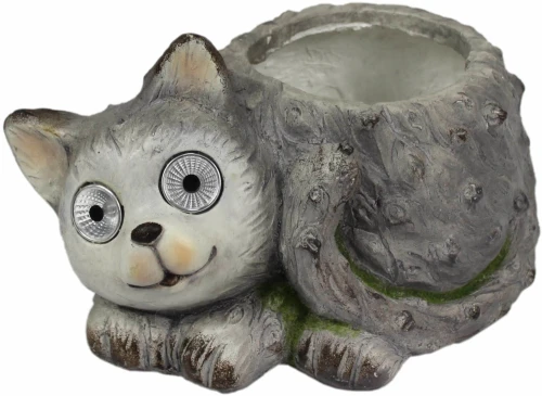 Ozdoba z oświetleniem kot - 33x26x19,5 cm