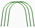 Tunel ogrodowy niski - folia - 4x1,5 m