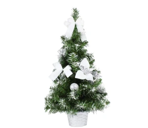 CHOINKA BOŻONARODZENIOWA 60 CM SREBRNA
