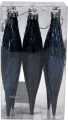 Ozdoba świąteczna KROPLA 16 cm 6szt.