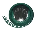 Obrzeże GARDENER zielone 38 mm + 10 kotew mocujących