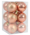 BOMBKI CHOINKOWE 6 CM KPL. 12 SZT.