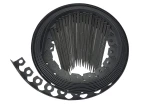 Obrzeże GARDENER 38mm grafit 10m + 20 kotew