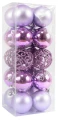 BOMBKI CHOINKOWE 6 CM KPL. 20 SZT.